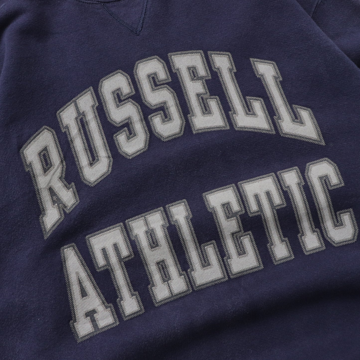 Vintage Russell Athletic Spellout Crewneck - XL