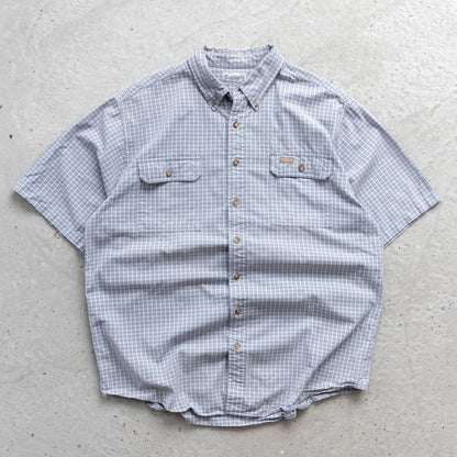 Carhartt Plaid Short Sleeve Button Up Shirt – 2000s (XL)