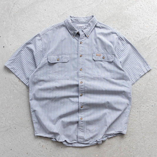 Carhartt Plaid Short Sleeve Button Up Shirt – 2000s (XL)
