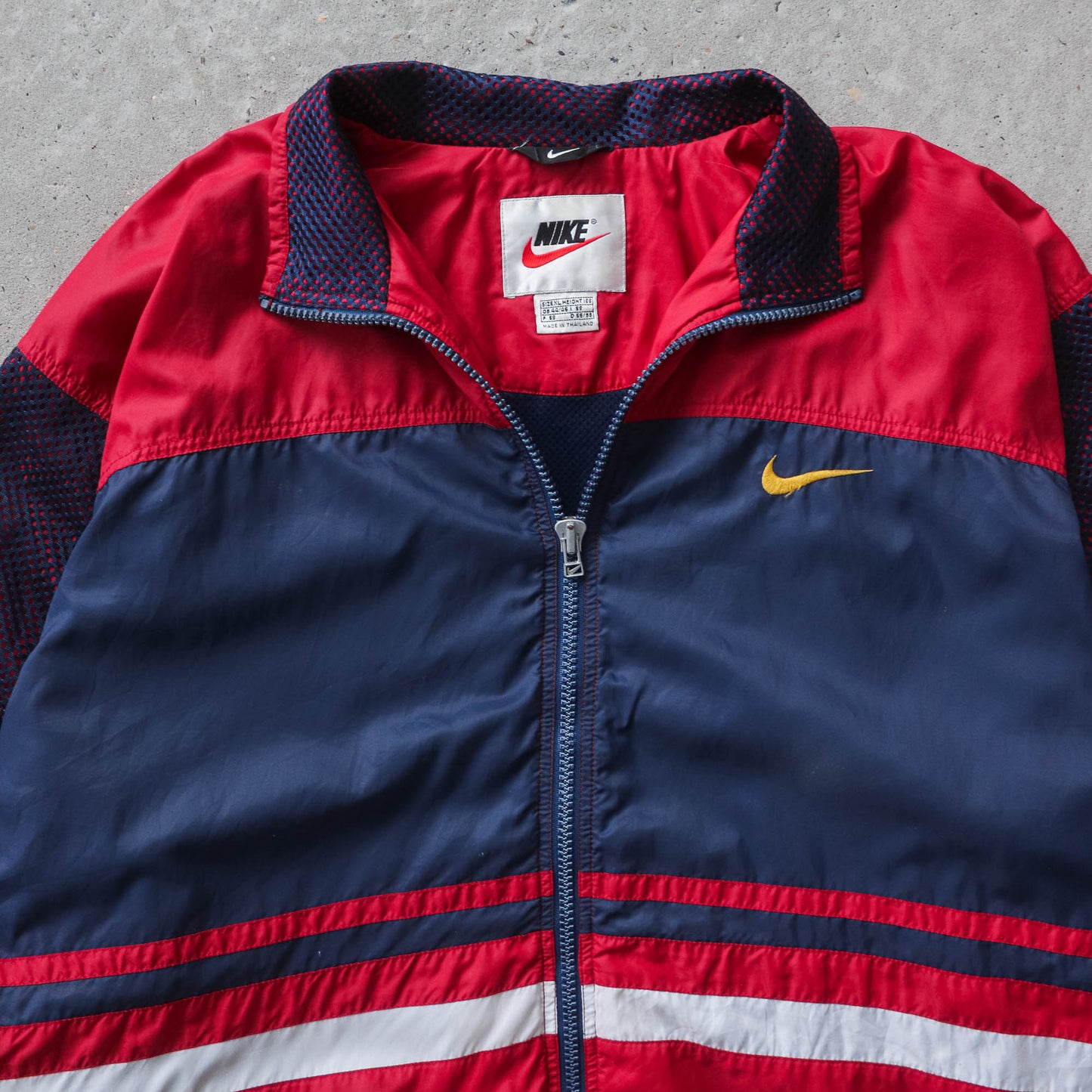 Vintage 90s Nike Panelled Windbreaker Jacket - XL