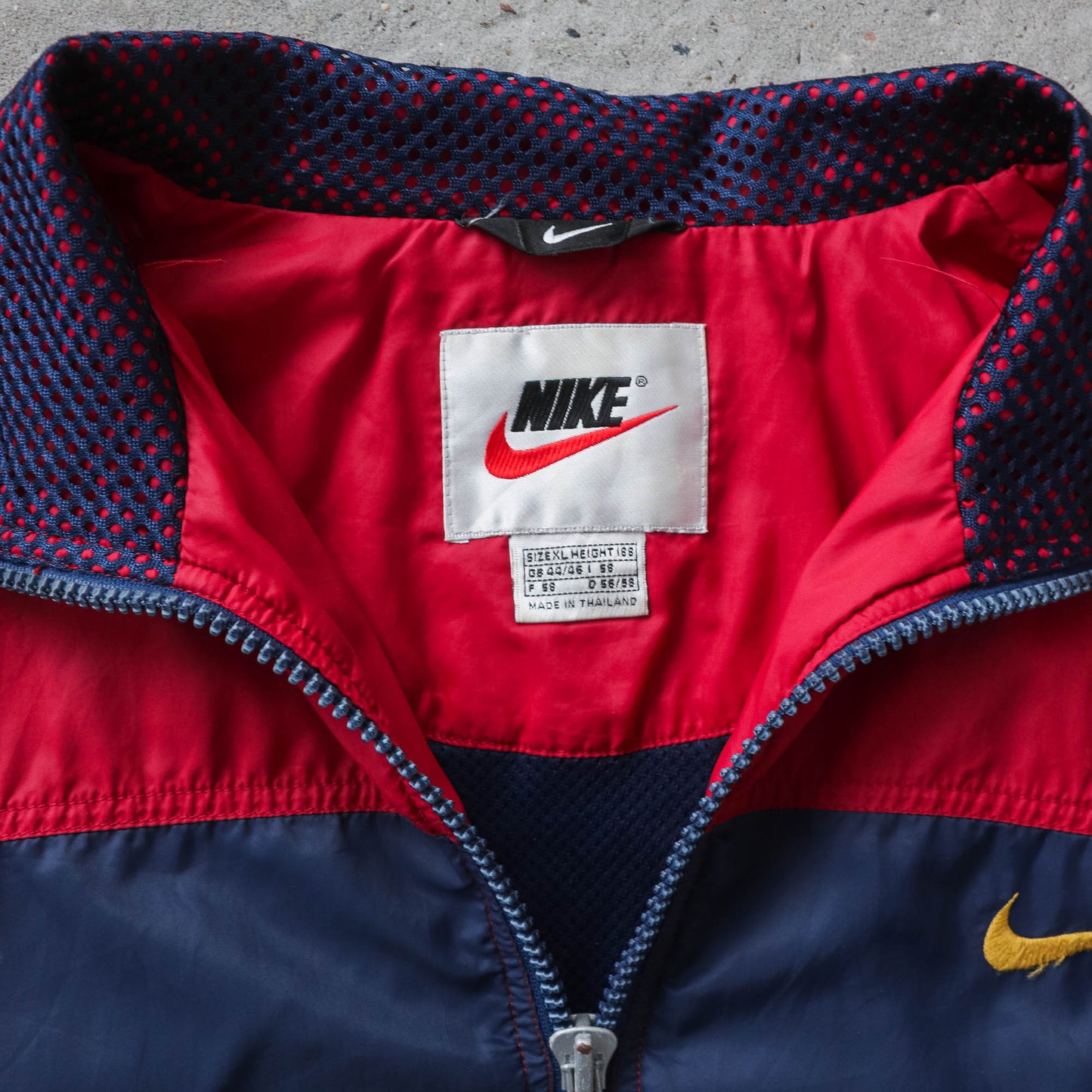 Vintage 90s Nike Panelled Windbreaker Jacket - XL