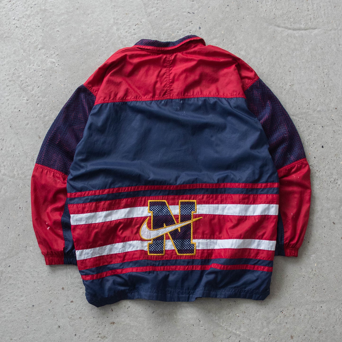 Vintage 90s Nike Panelled Windbreaker Jacket - XL