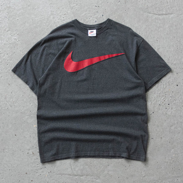 Vintage 90s Nike Big Swoosh Tee - L