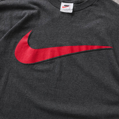 Vintage 90s Nike Big Swoosh Tee - L