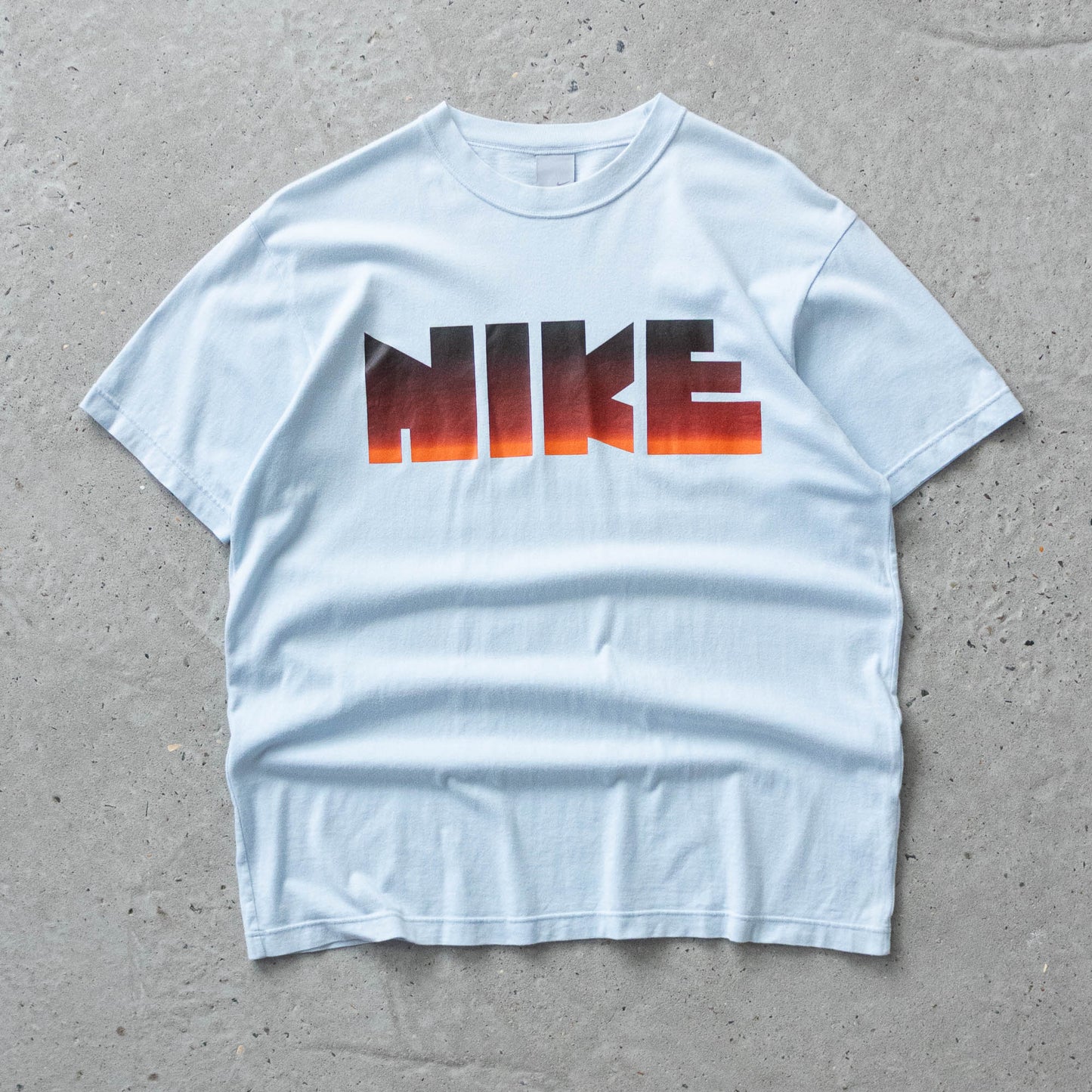 Vintage 2000s Nike Block Logo Tee - L