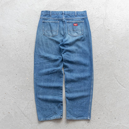 Dickies Wide Leg Denim Workwear Jeans - 2000s (36x32)