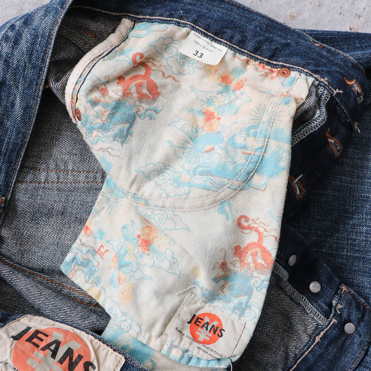 Michiko Koshino Yen Japanese Selvedge Jeans – 2000s (33x36)