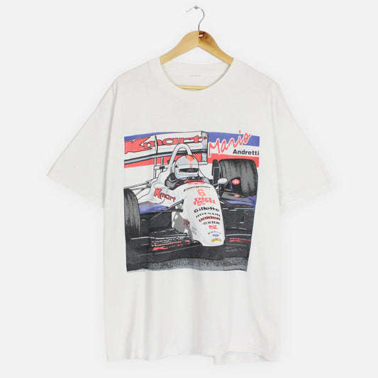 Vintage 1994 Mario Andretti Formula 1 Tee - XL