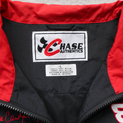 Budweiser Dale Earnhardt NASCAR Windbreaker Jacket - 90s (L)