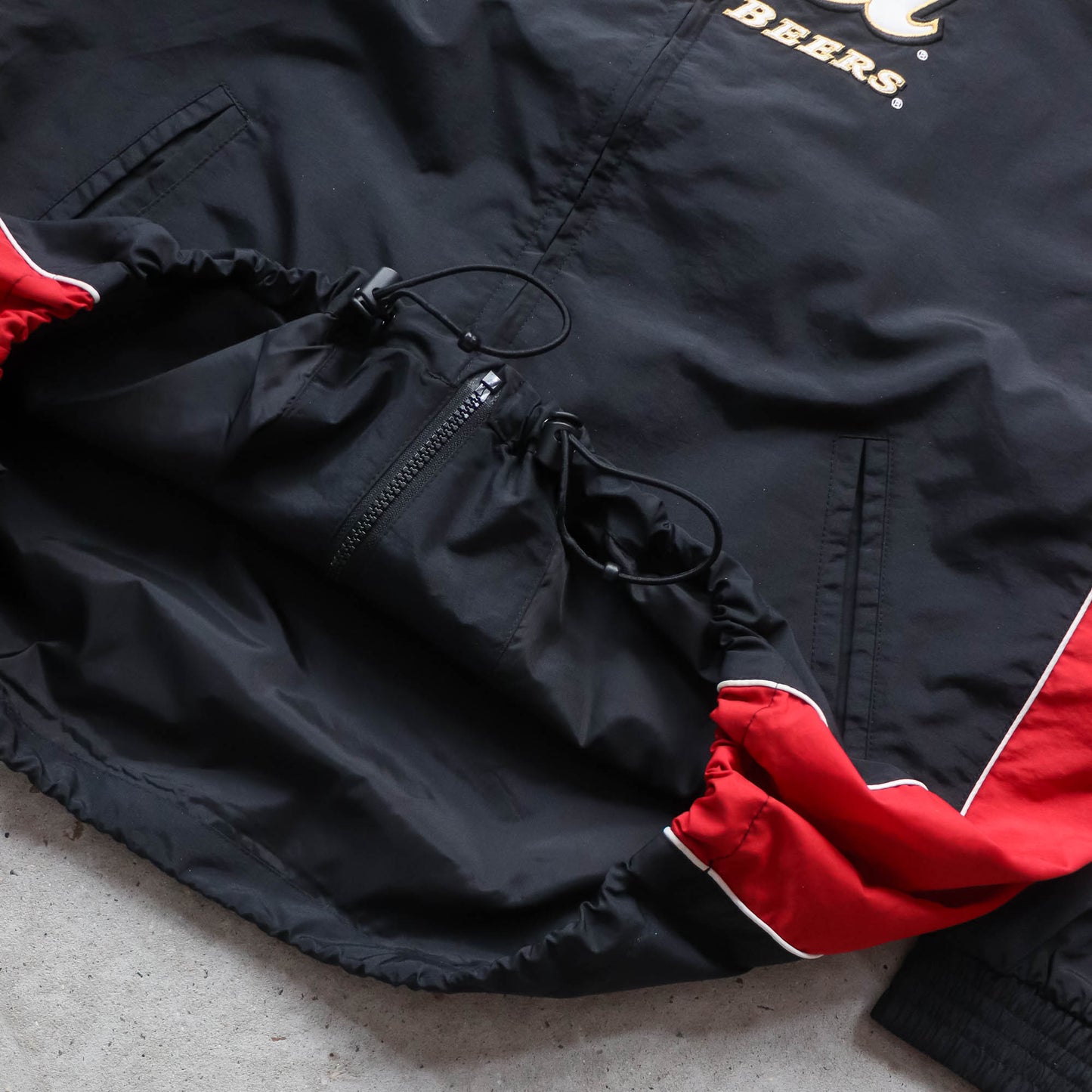Budweiser Dale Earnhardt NASCAR Windbreaker Jacket - 90s (L)