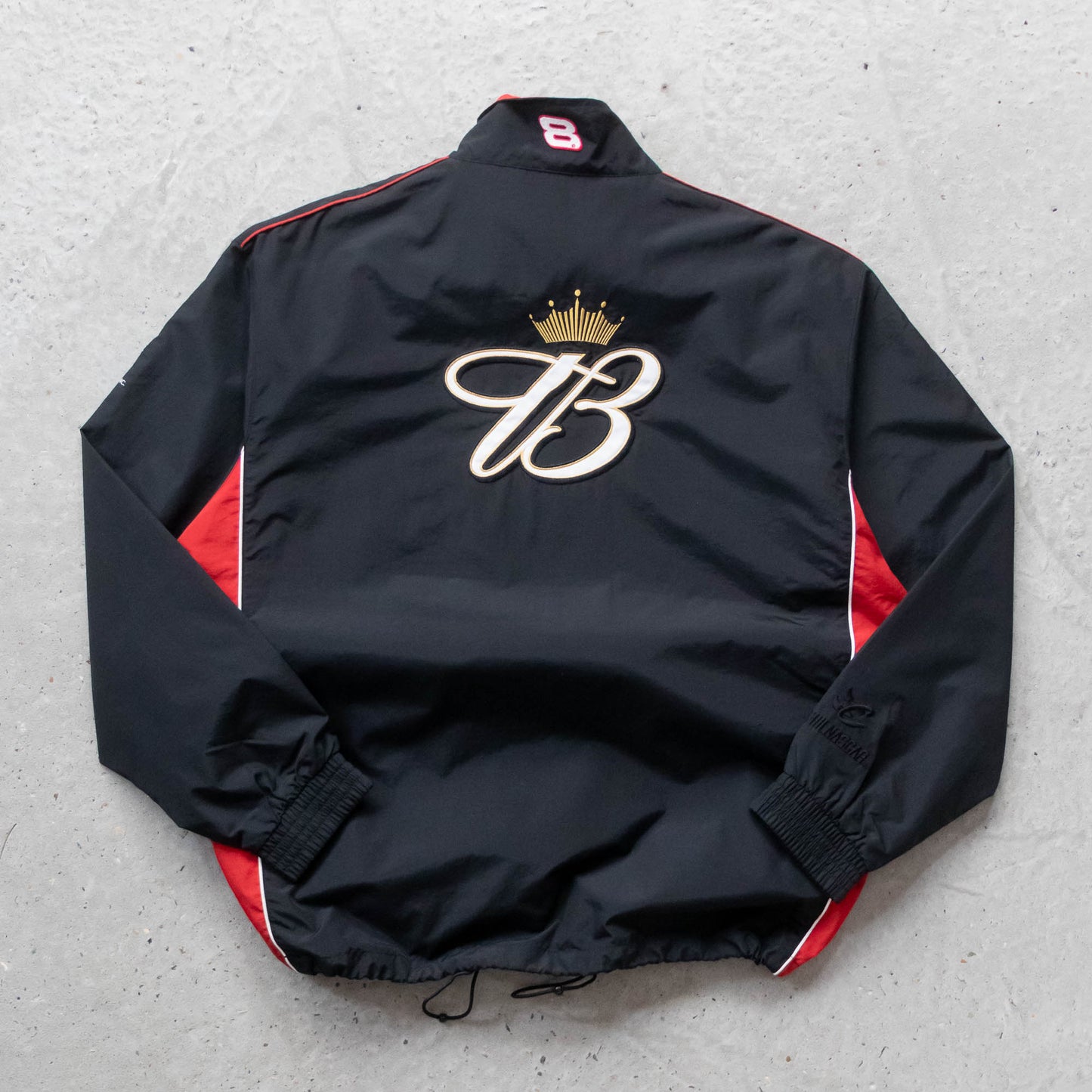 Budweiser Dale Earnhardt NASCAR Windbreaker Jacket - 90s (L)