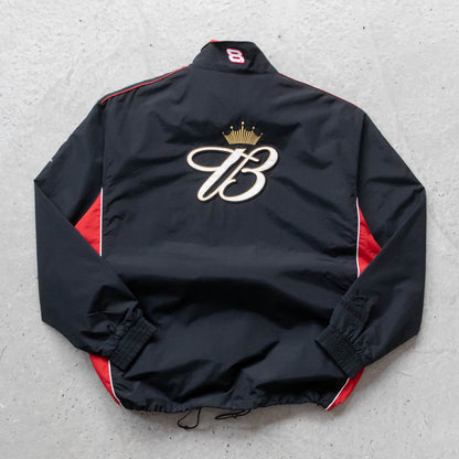 Budweiser Dale Earnhardt NASCAR Windbreaker Jacket - 90s (L)