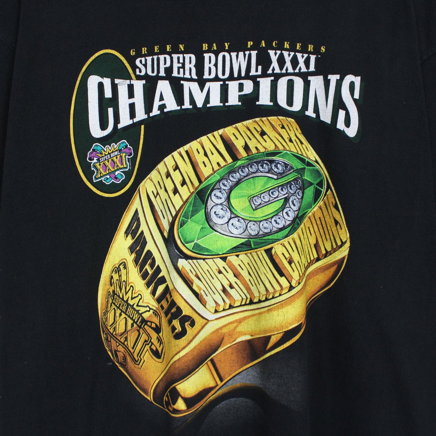Vintage 1997 Green Bay Packers NFL Champions Tee - XXL