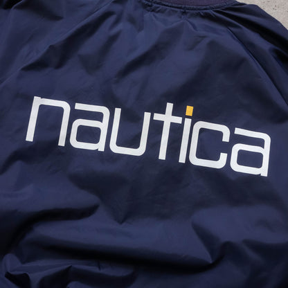 Nautica Spellout Bomber Jacket - 90s (L)