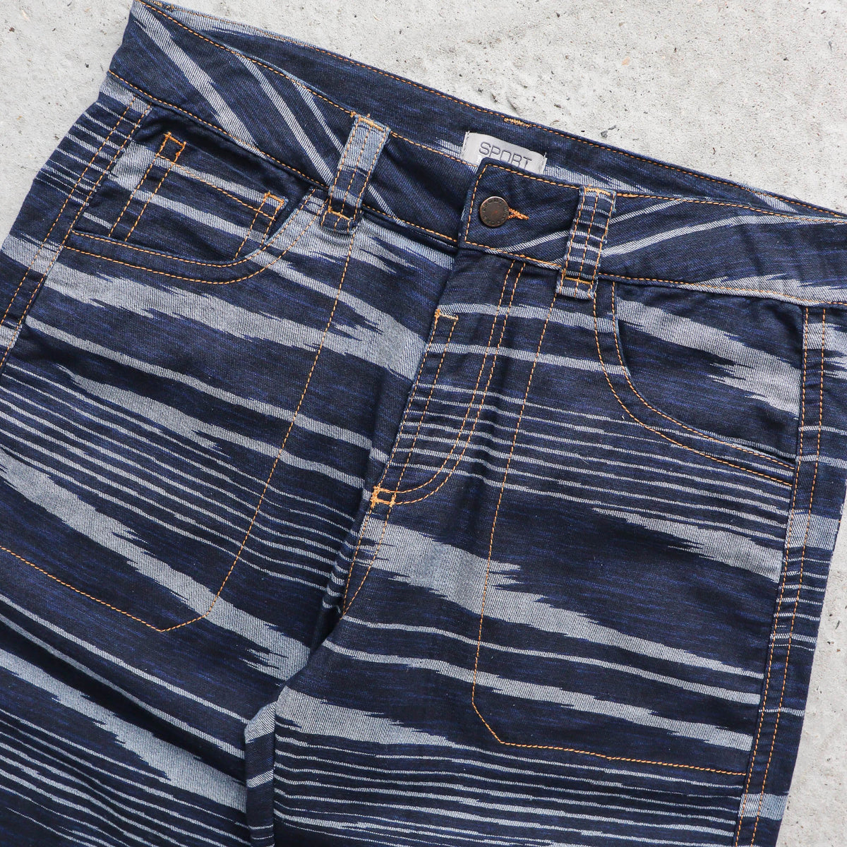 Missoni Sport Patterned Denim Shorts – 90s (34)