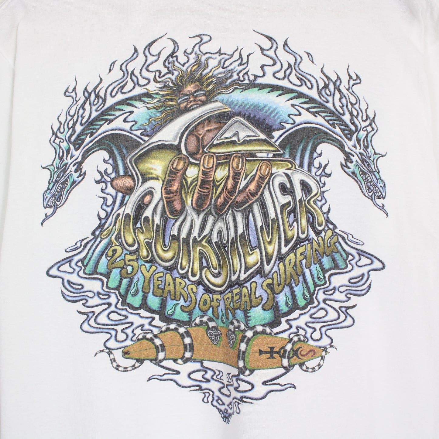 Vintage 1994 Quiksilver 25th Anniversary Tee - M