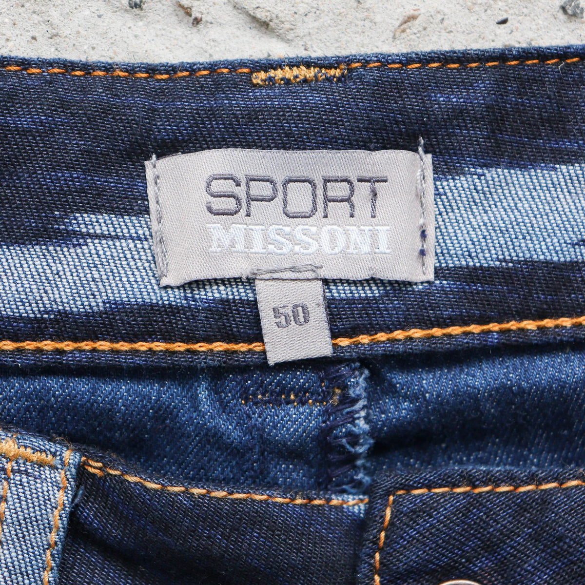 Missoni Sport Patterned Denim Shorts – 90s (34)
