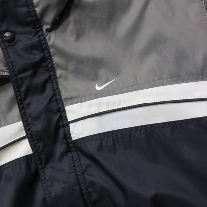 Nike Embroidered Spellout Puffer Jacket - 90s (M)