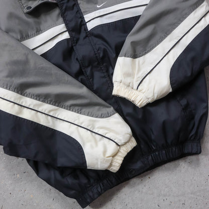 Nike Embroidered Spellout Puffer Jacket - 90s (M)