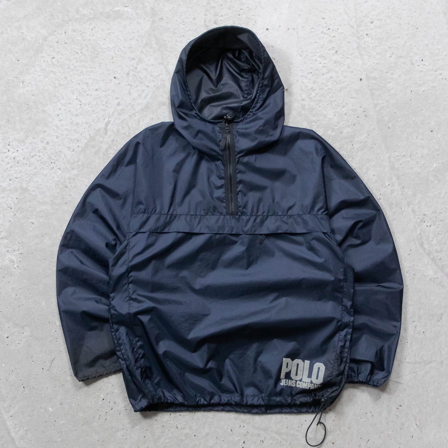 Polo Ralph Lauren 1/4 Zip Anorak Windbreaker Jacket - 90s (L)