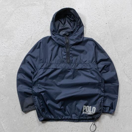 Polo Ralph Lauren 1/4 Zip Anorak Windbreaker Jacket - 90s (L)
