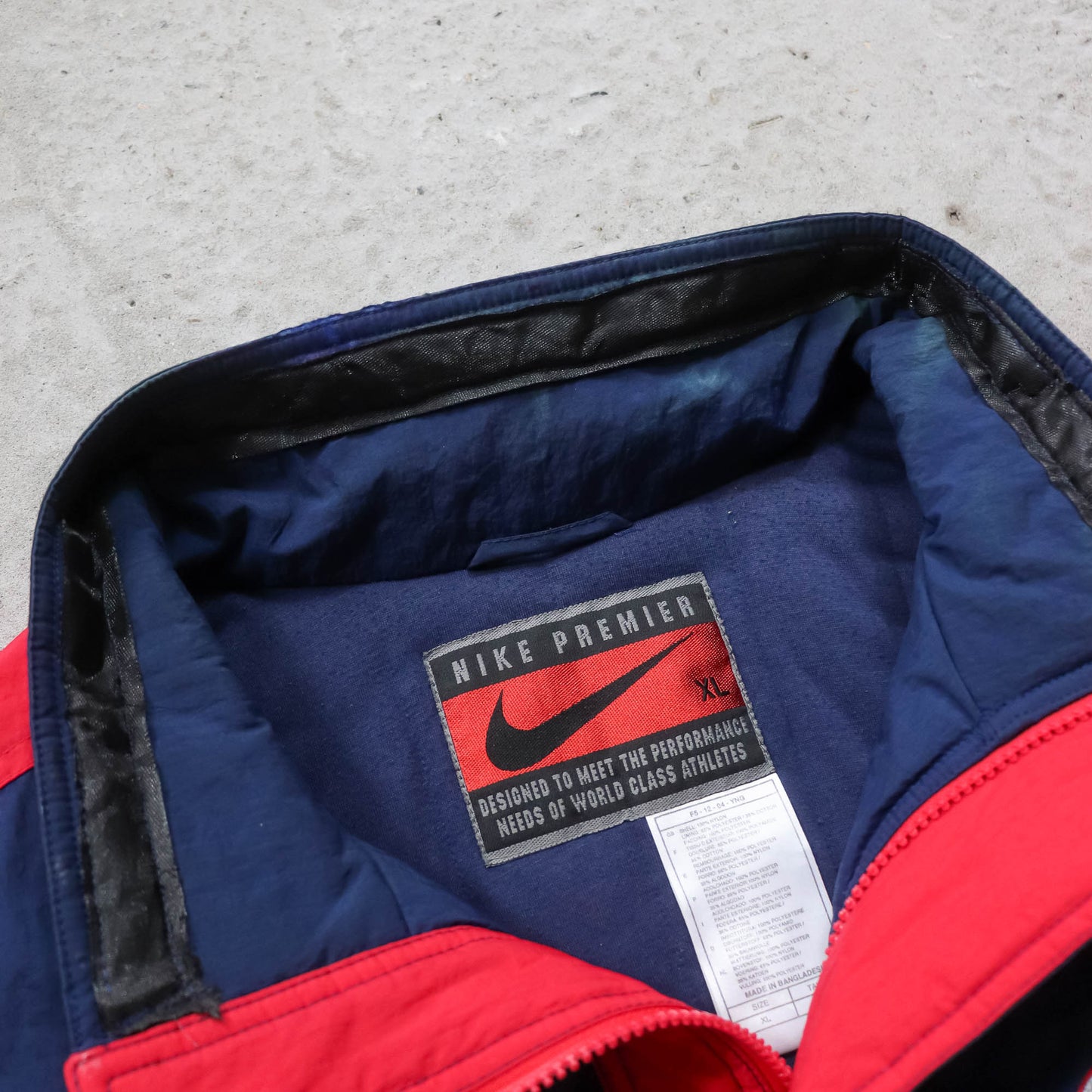 Arsenal FC Nike Premier Quilted Jacket - 1995/96 (XL)