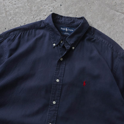 Vintage 90s Polo Ralph Lauren Button Up Shirt - XL