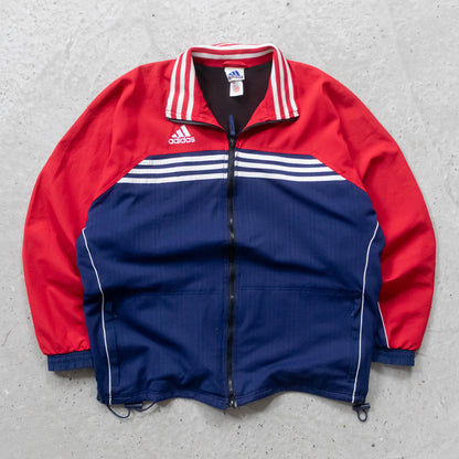 Adidas 3-Stripe Colourblock Track Jacket - 90s (L)