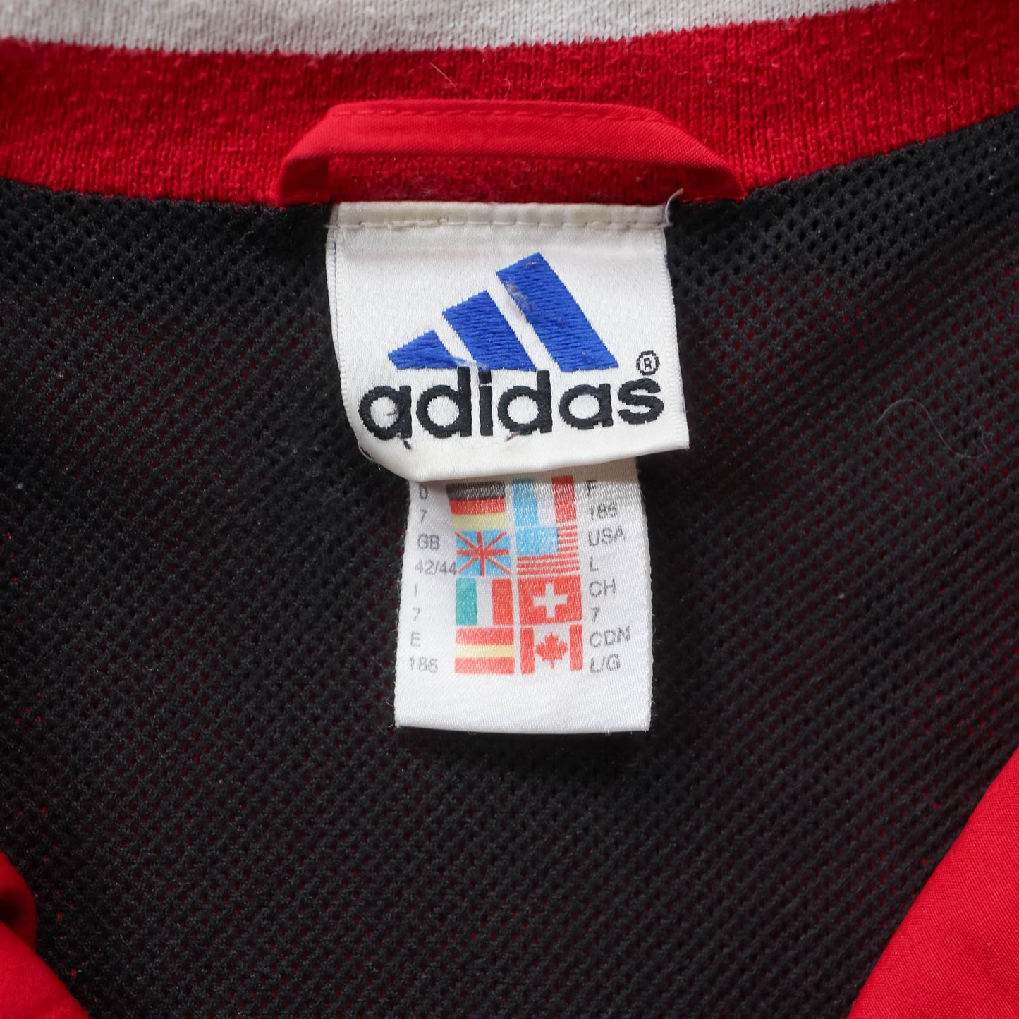Adidas 3-Stripe Colourblock Track Jacket - 90s (L)
