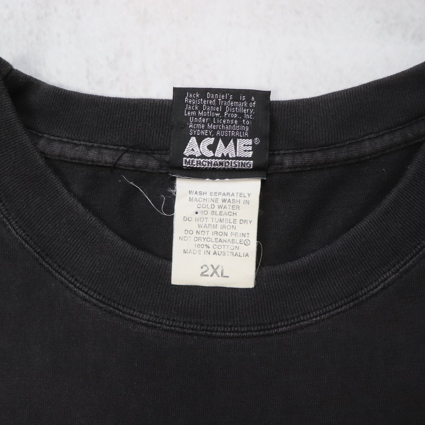 Vintage 1999 Jack Daniels No 1 Distillery Tee - XL