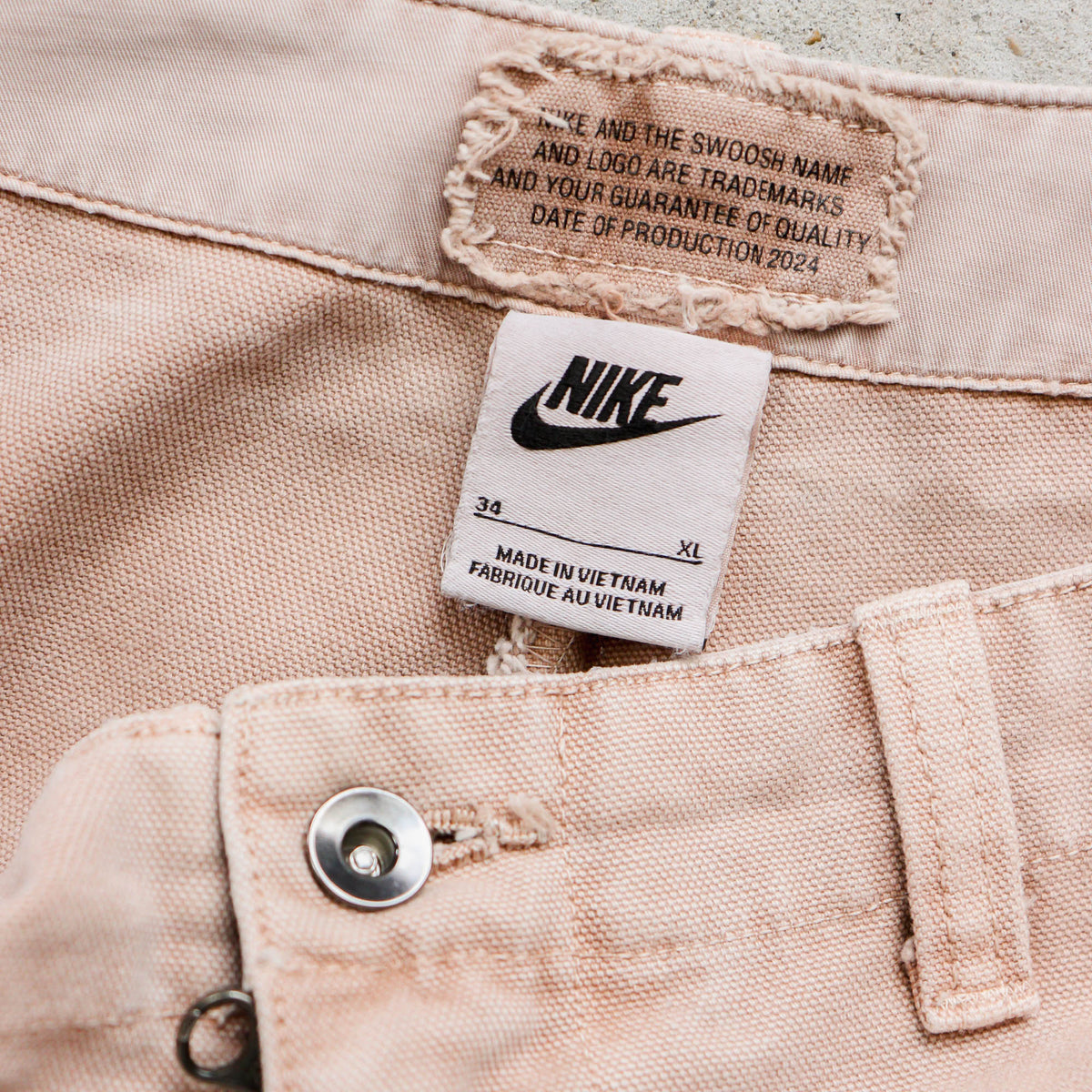Nike Life Heavyweight Hemp Cargo Shorts - (34)