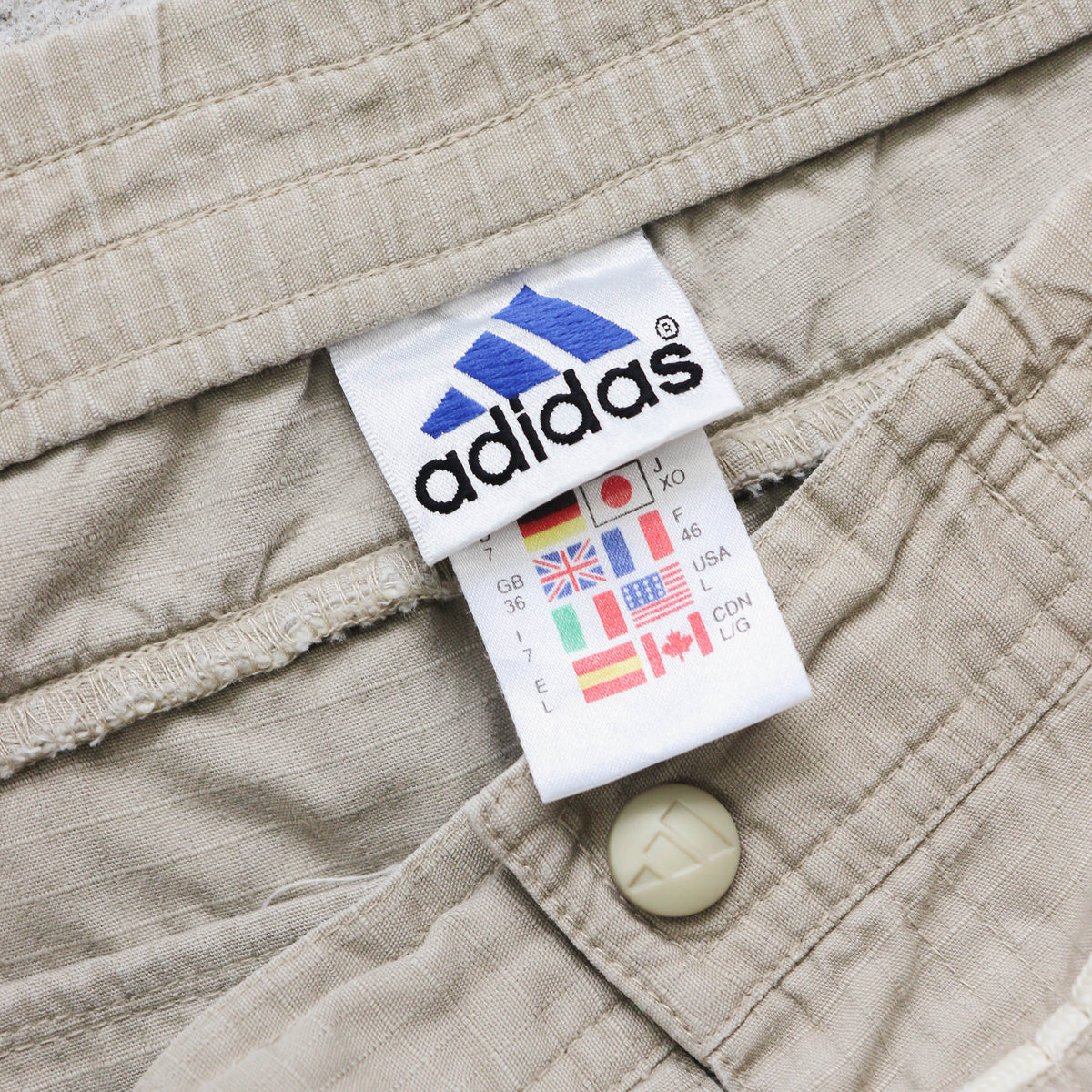 Adidas Ripstop Utility Cargo Shorts – 90s (36)