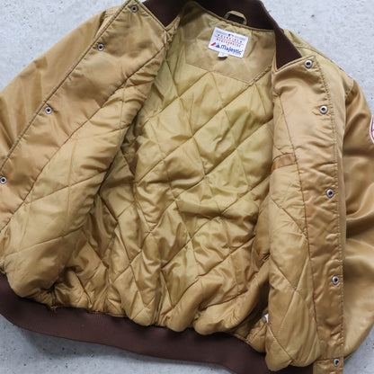 New York Yankees Majestic Satin Bomber Jacket - 90s (XL)