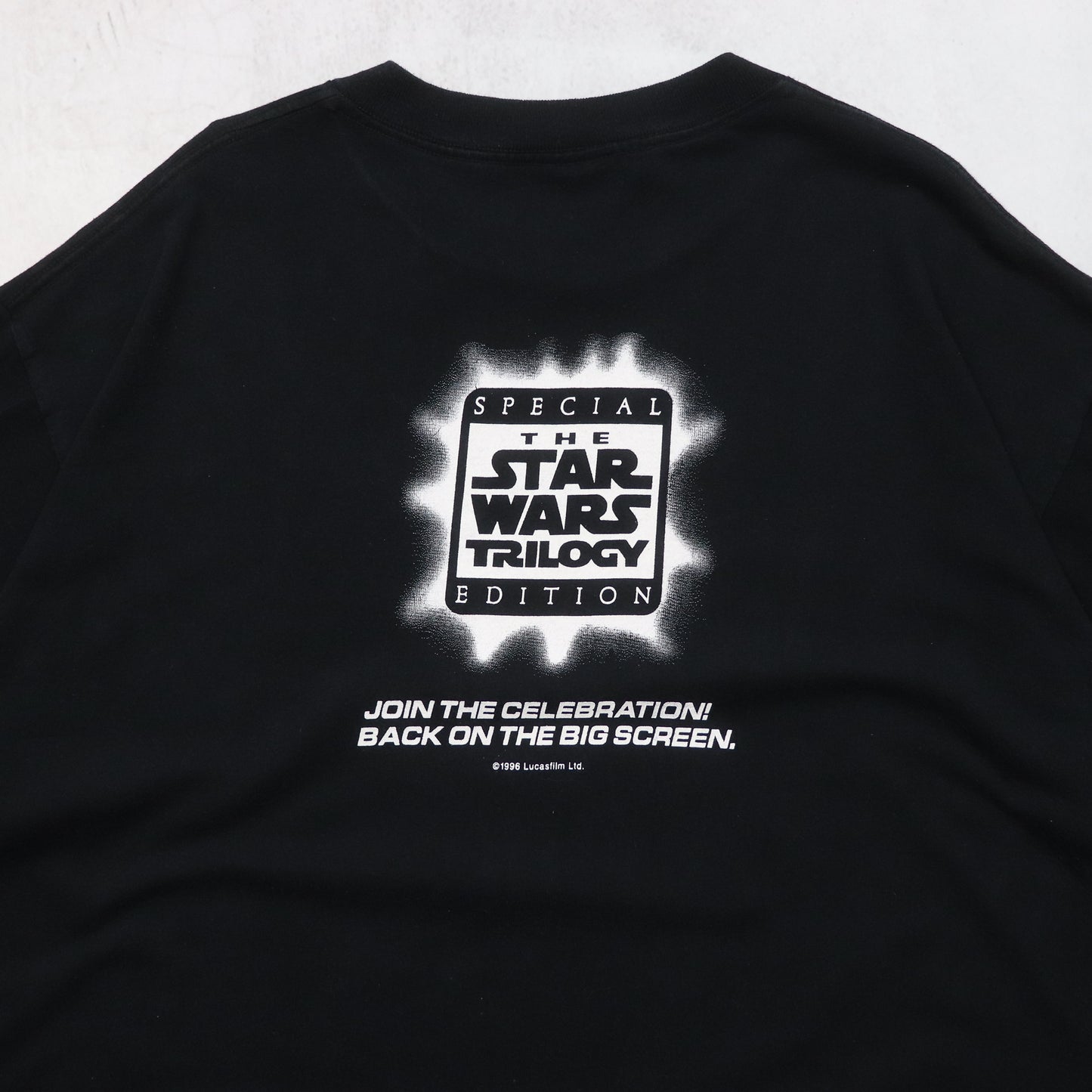 Vintage 1996 Star Wars Feel The Force Tee - XXL