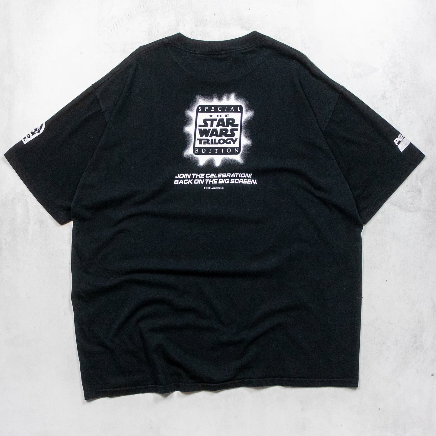 Vintage 1996 Star Wars Feel The Force Tee - XXL