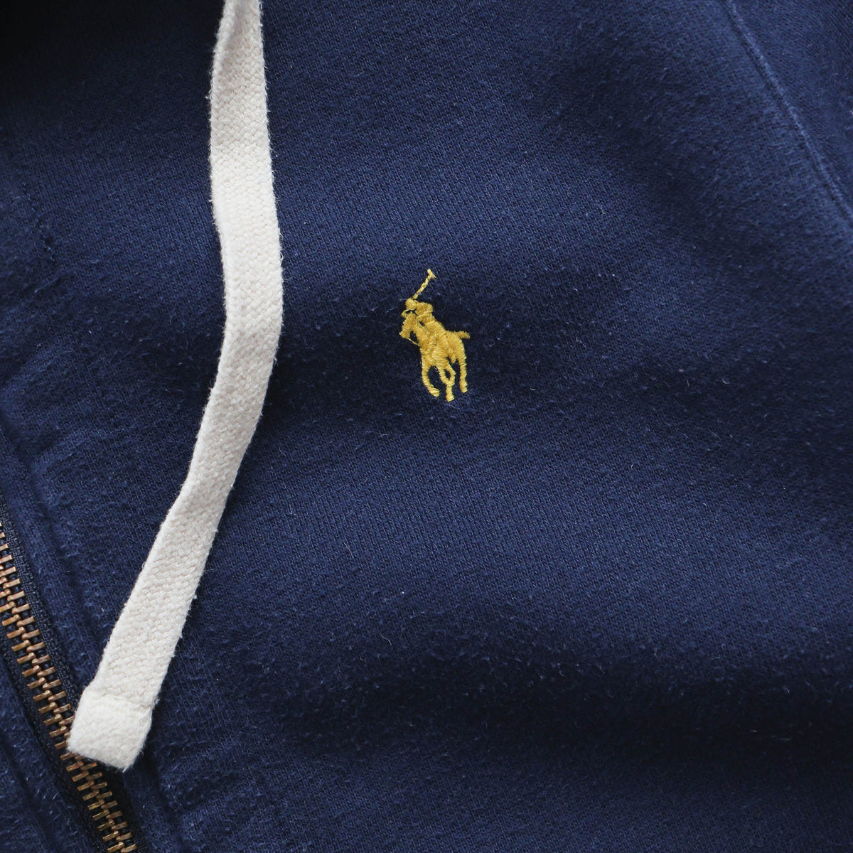 Polo Ralph Lauren Zip-Up Hoodie – 2000s (S)