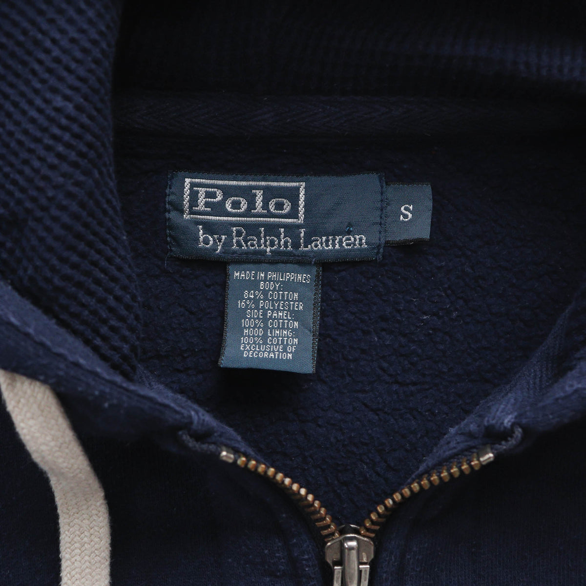 Polo Ralph Lauren Zip-Up Hoodie – 2000s (S)