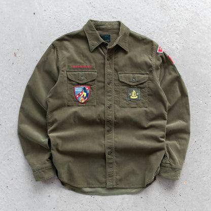 Hysteric Glamour Military Corduroy Utility Shirt – 2000s (M)