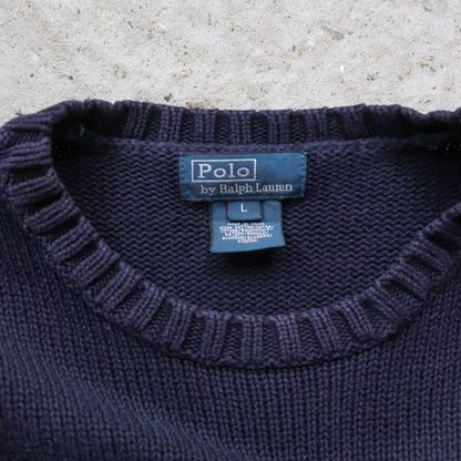 Polo Ralph Lauren Embroidered Knit Sweater - 90s (Women's XS)