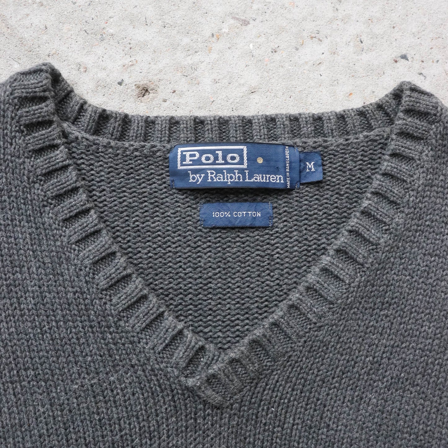 Polo Ralph Lauren Striped Knit Sweater - 90s (M)