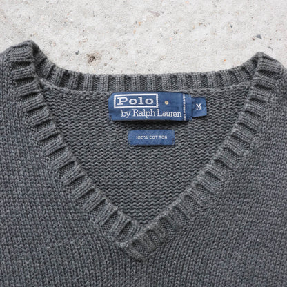 Polo Ralph Lauren Striped Knit Sweater - 90s (M)