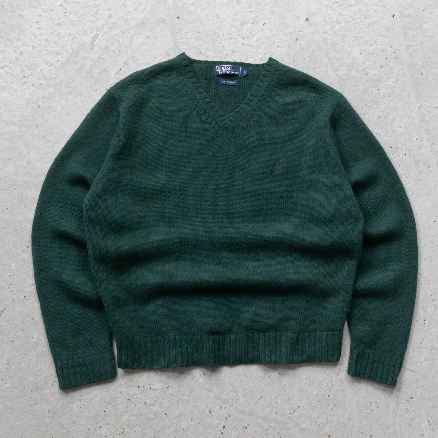 Polo Ralph Lauren Lambswool Knit Sweater - 90s (L)