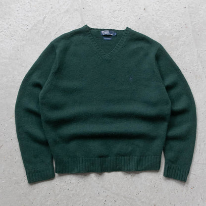Polo Ralph Lauren Lambswool Knit Sweater - 90s (L)