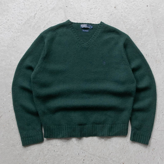 Polo Ralph Lauren Lambswool Knit Sweater - 90s (L)