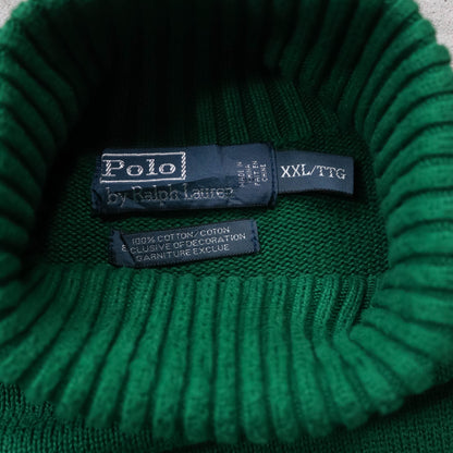 Polo Ralph Lauren Turtleneck Knit Sweater - 90s (XL)