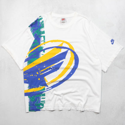 Vintage 90s Nike Flight Basketball Tee- XL