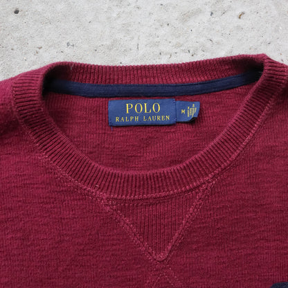 Polo Ralph Lauren Chenille Spellout Sweater - 2000s (M)