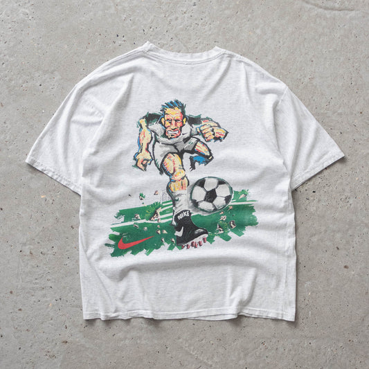 Vintage 90s Nike Soccer Tee - L