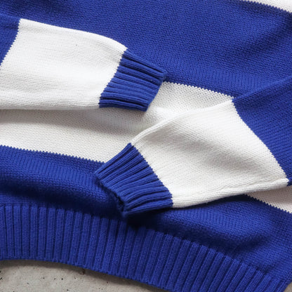 Polo Ralph Lauren Embroidered Crest Knit Sweater - 2000s (M)