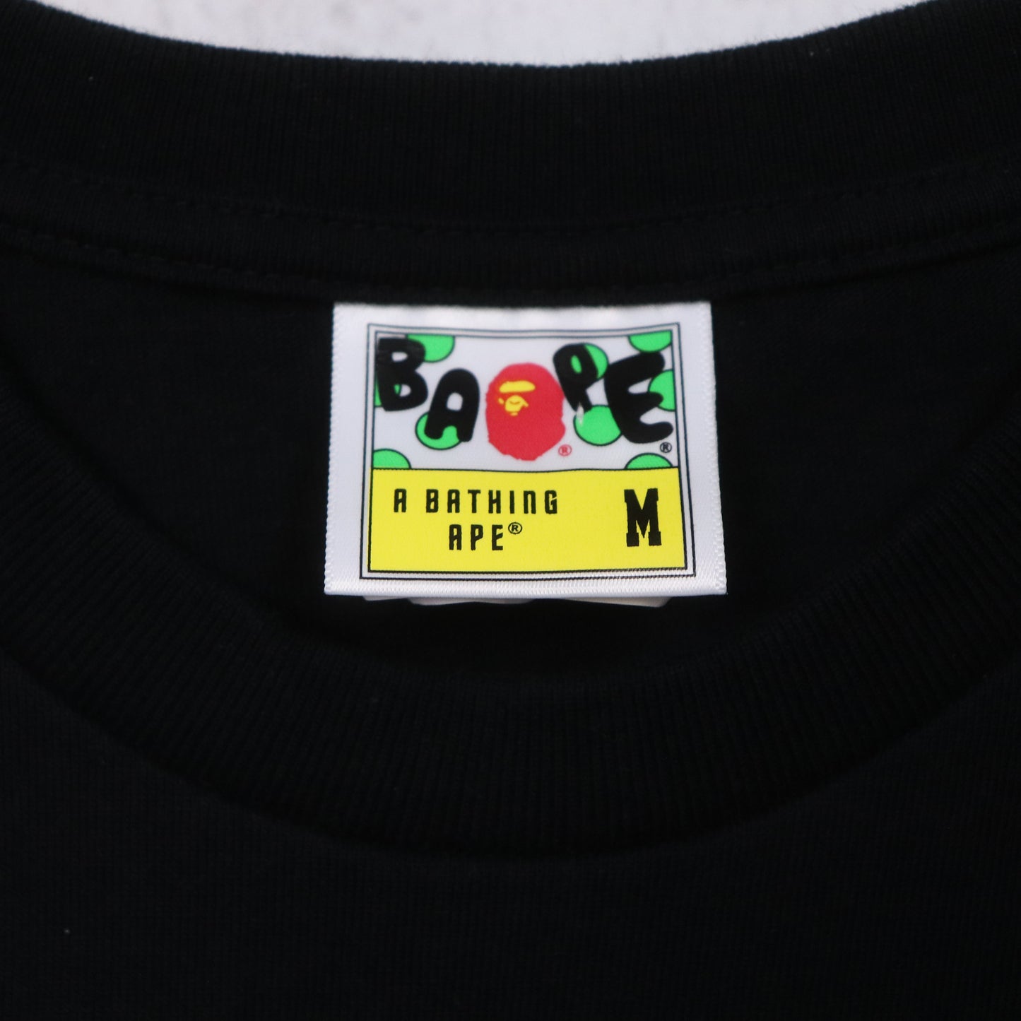 A Bathing Ape BAPE Gold Shark T-Shirt - M